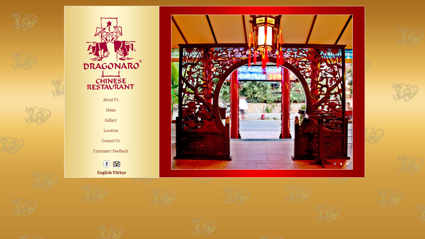 dragonaro chinese restaurant web sitesi tasarımı Fethiye Muğla
