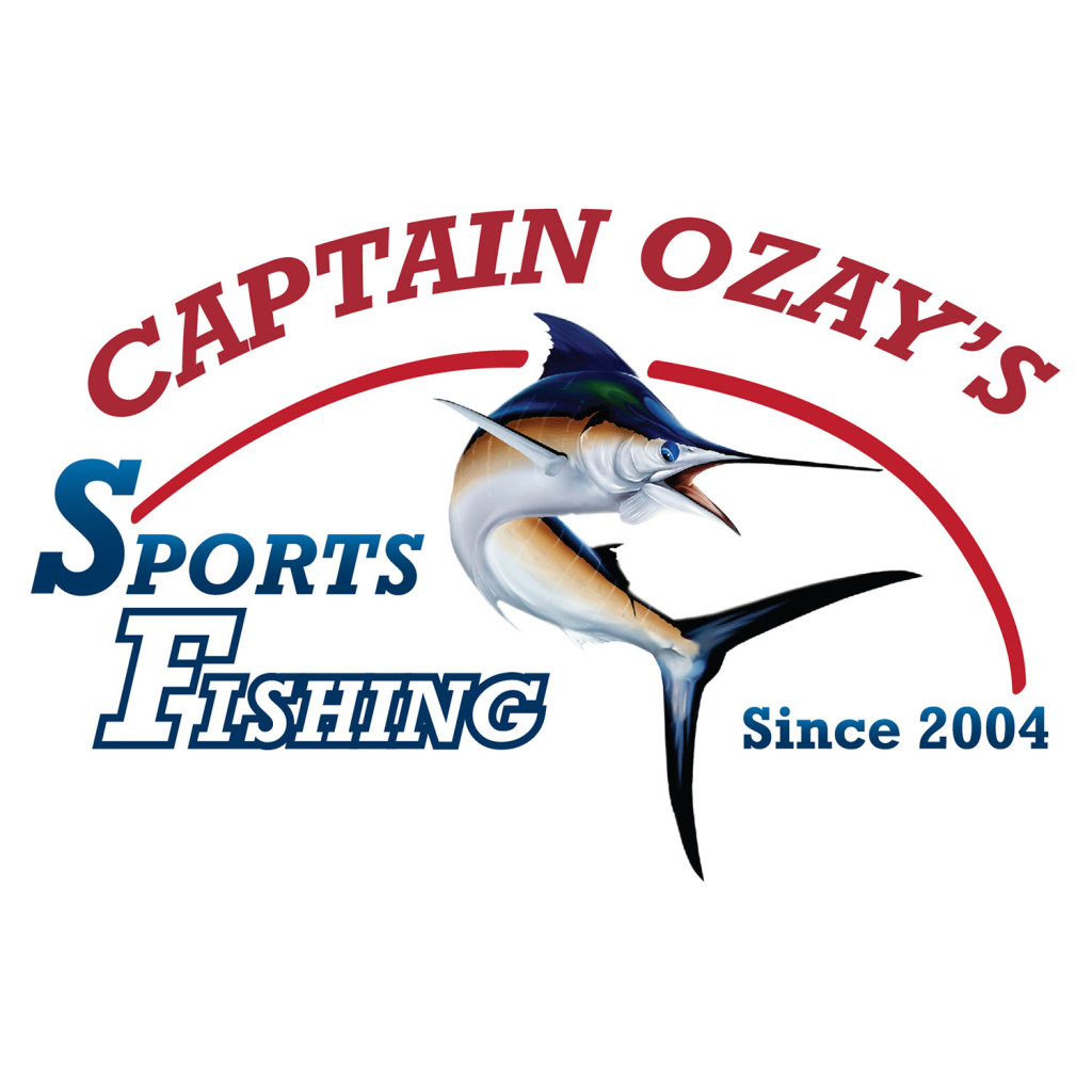 Captain Özay Sport Fishing logo tasarımı Ölüdeniz Fethiye